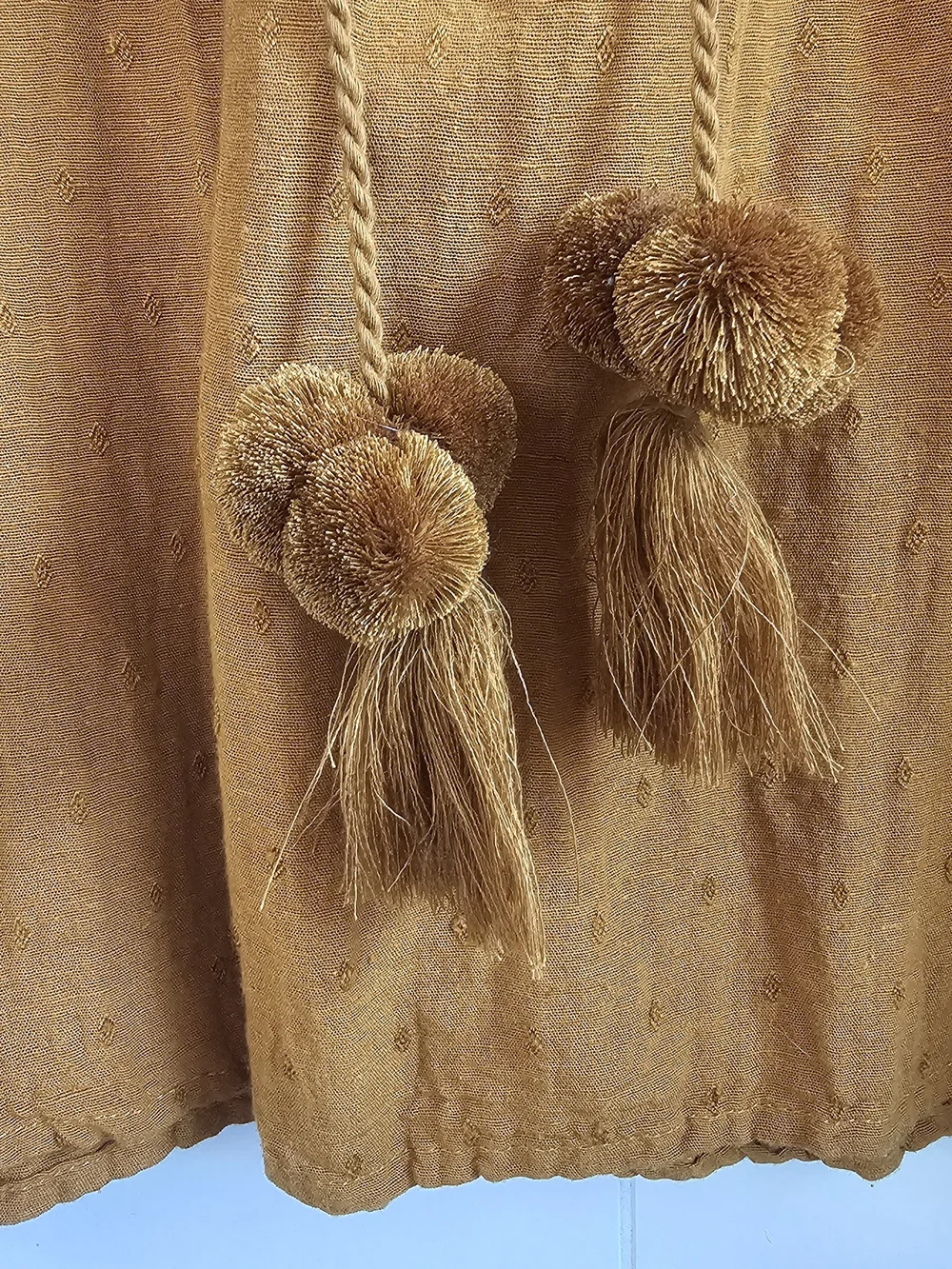 a.n.a Tie-Front Peasant Top